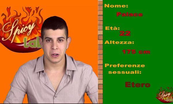 Casing, porn audition to a young Genoese with a super horny brunette